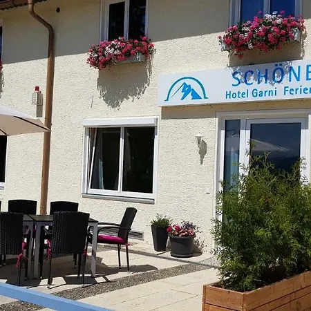 Schoenblick Garni Pensión Lindenberg im Allgäu